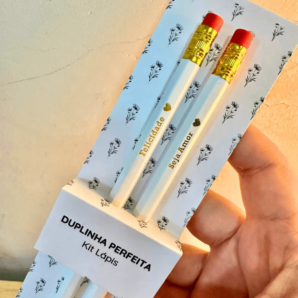 Kit Lápis Duplinha Perfeita