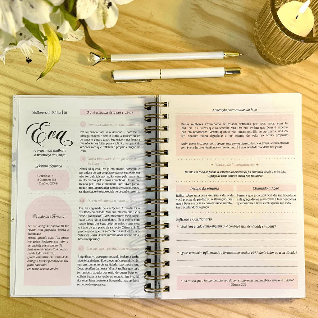 Devocional Mulheres da Bíblia - Orar e Trabalhar