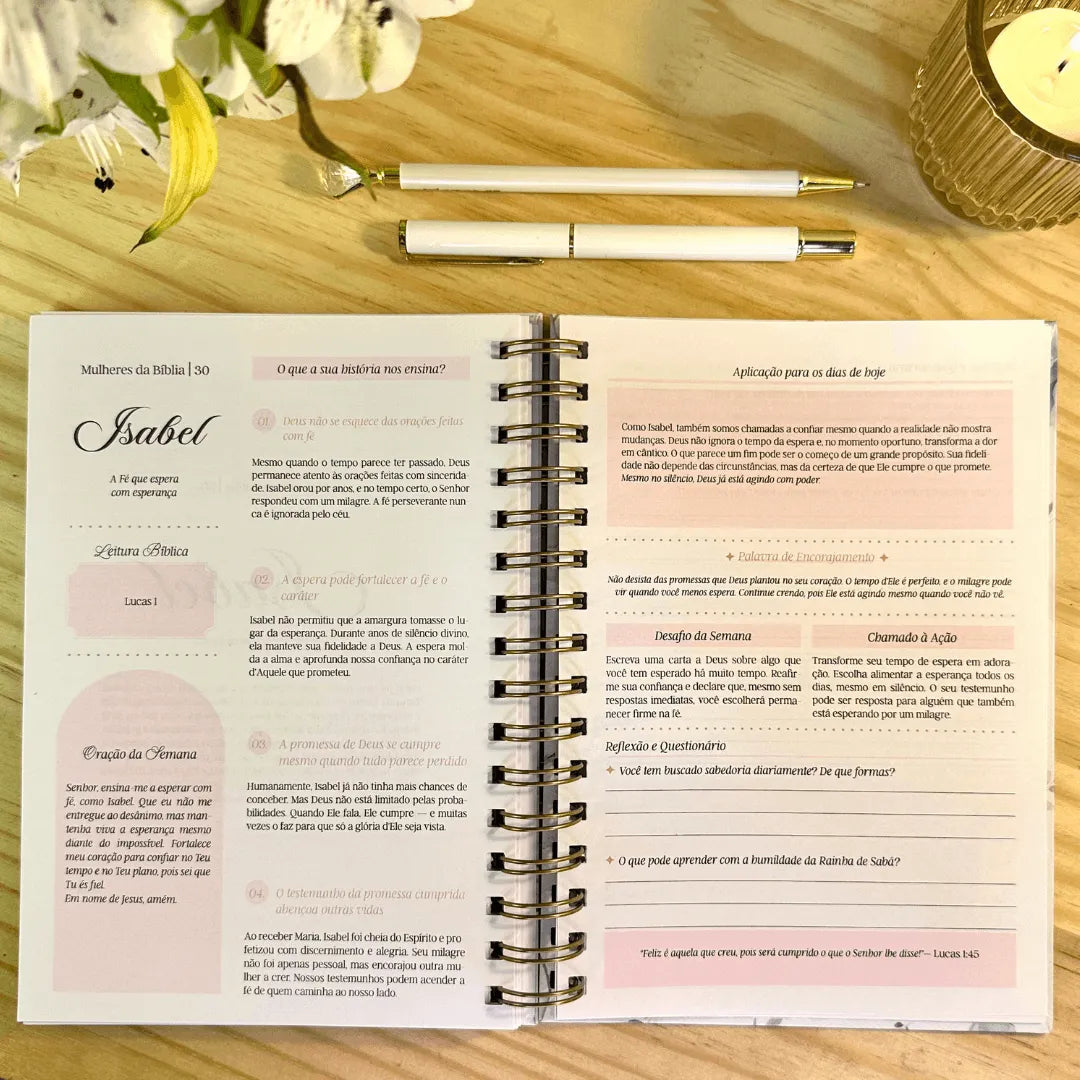 Devocional Mulheres da Bíblia - Orar e Trabalhar